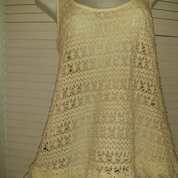 ⬇️⬇️⬇️Sanctuary Open Knit Shell - Picture 3 of 7